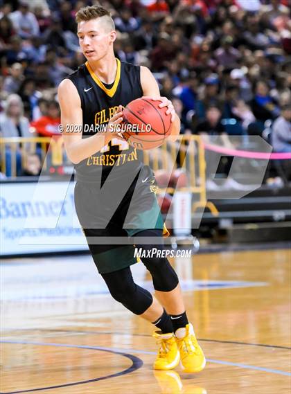 Thumbnail 3 in Gilbert Christian vs American Leadership Academy (AIA 3A Semifinals) photogallery.
