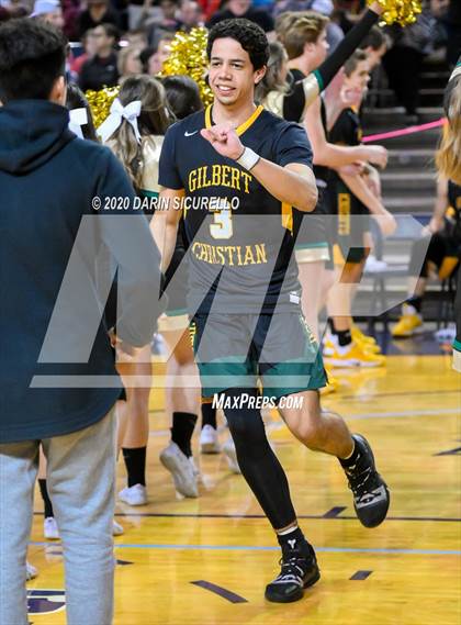 Thumbnail 3 in Gilbert Christian vs American Leadership Academy (AIA 3A Semifinals) photogallery.