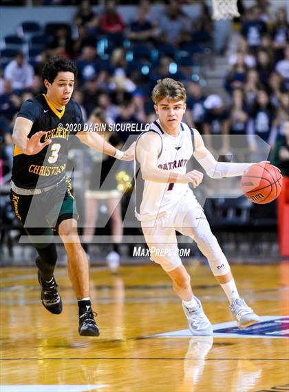 Thumbnail 1 in Gilbert Christian vs American Leadership Academy (AIA 3A Semifinals) photogallery.
