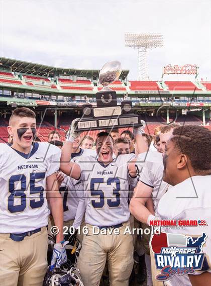Thumbnail 3 in Wellesley vs. Needham (2015 MaxPreps Rivalry Series) photogallery.