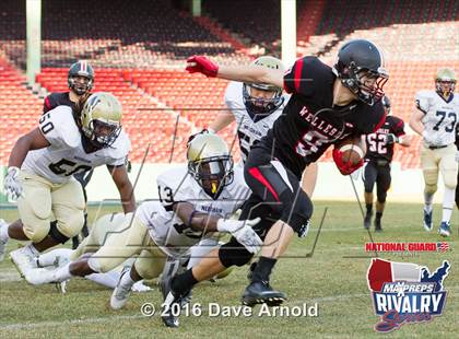Thumbnail 3 in Wellesley vs. Needham (2015 MaxPreps Rivalry Series) photogallery.