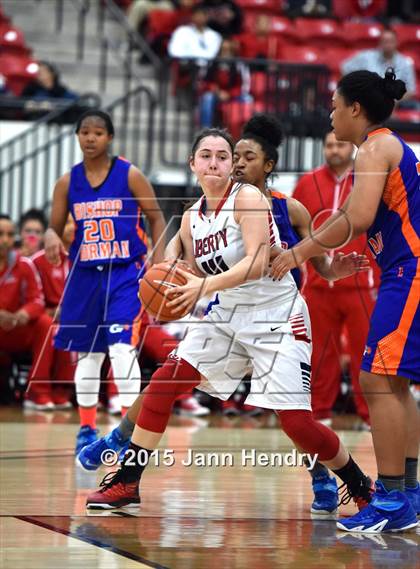 Thumbnail 3 in Bishop Gorman vs. Liberty (Big City Showcase) photogallery.