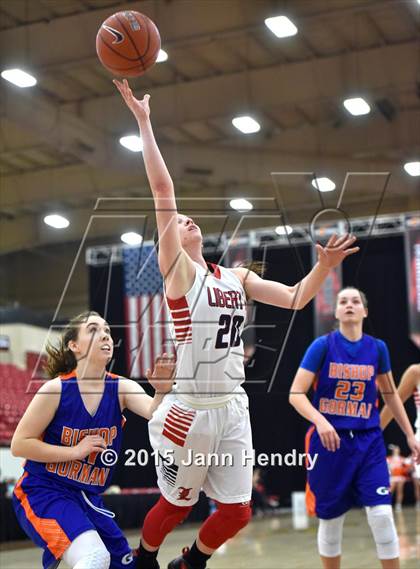 Thumbnail 1 in Bishop Gorman vs. Liberty (Big City Showcase) photogallery.