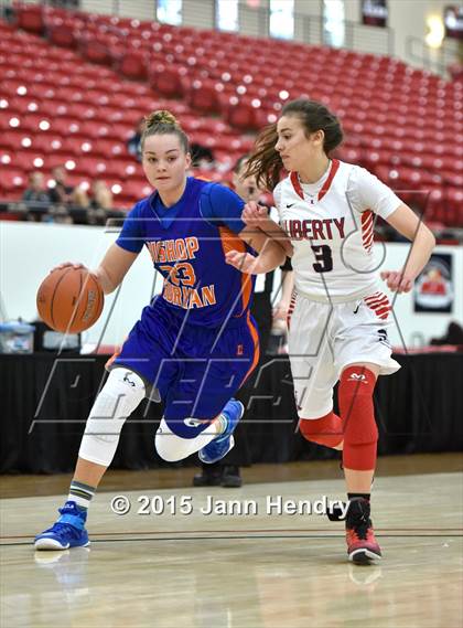 Thumbnail 3 in Bishop Gorman vs. Liberty (Big City Showcase) photogallery.