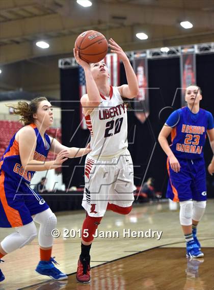 Thumbnail 3 in Bishop Gorman vs. Liberty (Big City Showcase) photogallery.