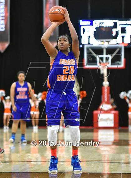 Thumbnail 3 in Bishop Gorman vs. Liberty (Big City Showcase) photogallery.