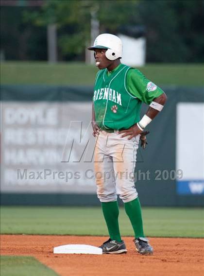 Thumbnail 1 in Nederland vs Brenham (4A Region 3 SF - Game 1 ) photogallery.