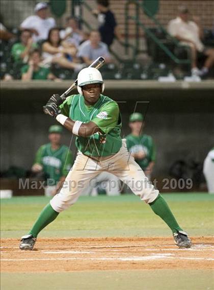 Thumbnail 1 in Nederland vs Brenham (4A Region 3 SF - Game 1 ) photogallery.