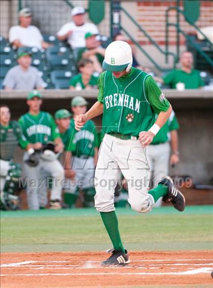 Thumbnail 1 in Nederland vs Brenham (4A Region 3 SF - Game 1 ) photogallery.
