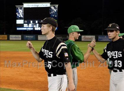 Thumbnail 1 in Nederland vs Brenham (4A Region 3 SF - Game 1 ) photogallery.