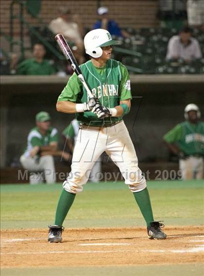 Thumbnail 1 in Nederland vs Brenham (4A Region 3 SF - Game 1 ) photogallery.