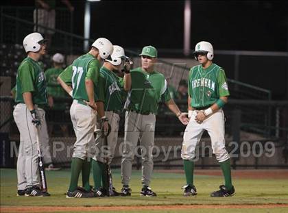 Thumbnail 2 in Nederland vs Brenham (4A Region 3 SF - Game 1 ) photogallery.