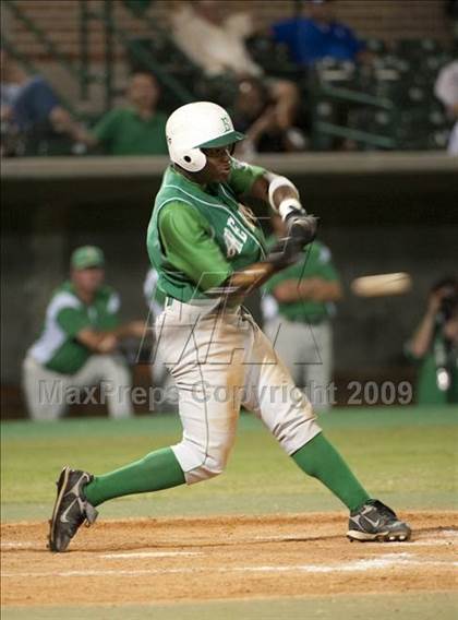 Thumbnail 1 in Nederland vs Brenham (4A Region 3 SF - Game 1 ) photogallery.