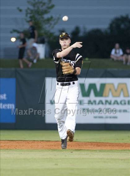 Thumbnail 2 in Nederland vs Brenham (4A Region 3 SF - Game 1 ) photogallery.