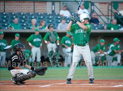 Thumbnail 1 in Nederland vs Brenham (4A Region 3 SF - Game 1 ) photogallery.