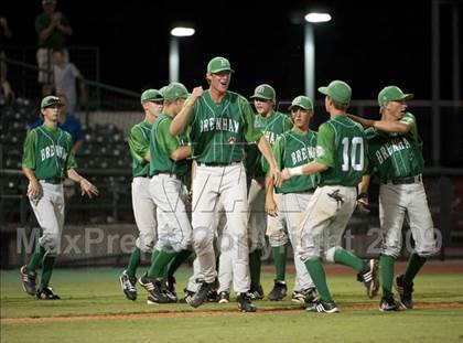 Thumbnail 2 in Nederland vs Brenham (4A Region 3 SF - Game 1 ) photogallery.