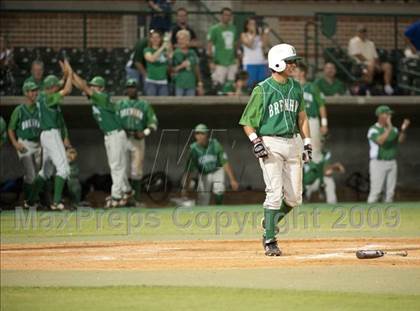 Thumbnail 2 in Nederland vs Brenham (4A Region 3 SF - Game 1 ) photogallery.