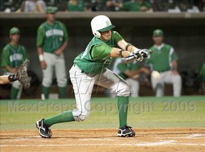 Thumbnail 1 in Nederland vs Brenham (4A Region 3 SF - Game 1 ) photogallery.