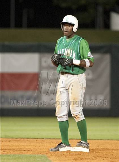 Thumbnail 2 in Nederland vs Brenham (4A Region 3 SF - Game 1 ) photogallery.