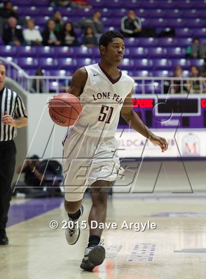 Thumbnail 3 in Lone Peak vs. Copper Hills (UHSAA First Round) photogallery.