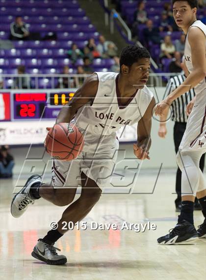 Thumbnail 2 in Lone Peak vs. Copper Hills (UHSAA First Round) photogallery.