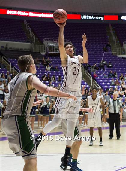 Thumbnail 2 in Lone Peak vs. Copper Hills (UHSAA First Round) photogallery.