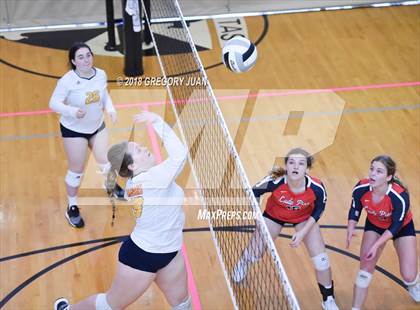 Thumbnail 3 in Pope John Paul II vs Notre Dame (Catholic League Tournament) photogallery.