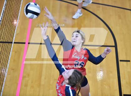 Thumbnail 1 in Pope John Paul II vs Notre Dame (Catholic League Tournament) photogallery.