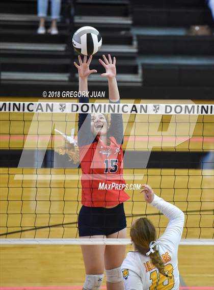 Thumbnail 3 in Pope John Paul II vs Notre Dame (Catholic League Tournament) photogallery.
