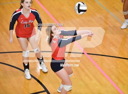 Thumbnail 1 in Pope John Paul II vs Notre Dame (Catholic League Tournament) photogallery.
