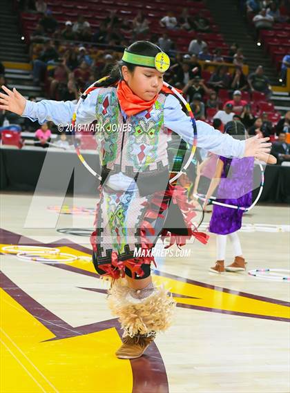 Thumbnail 1 in Alchesay vs. Page - Native American Basketball Classic photogallery.