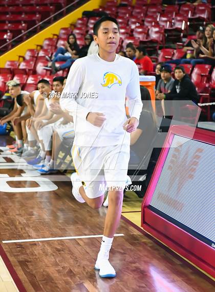 Thumbnail 2 in Alchesay vs. Page - Native American Basketball Classic photogallery.