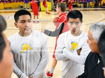 Thumbnail 3 in Alchesay vs. Page - Native American Basketball Classic photogallery.