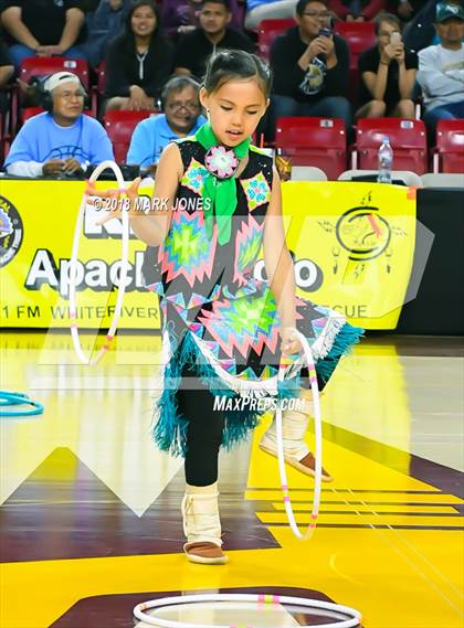 Thumbnail 3 in Alchesay vs. Page - Native American Basketball Classic photogallery.