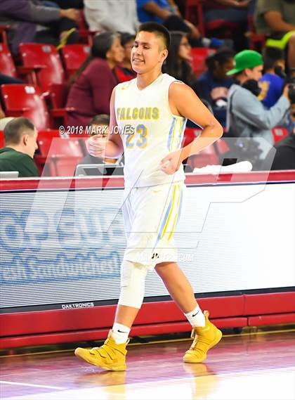 Thumbnail 3 in Alchesay vs. Page - Native American Basketball Classic photogallery.
