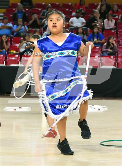 Thumbnail 1 in Alchesay vs. Page - Native American Basketball Classic photogallery.