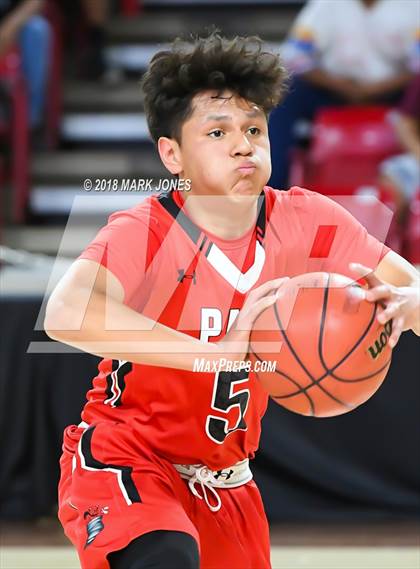 Thumbnail 1 in Alchesay vs. Page - Native American Basketball Classic photogallery.