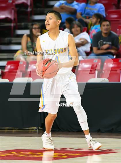 Thumbnail 2 in Alchesay vs. Page - Native American Basketball Classic photogallery.