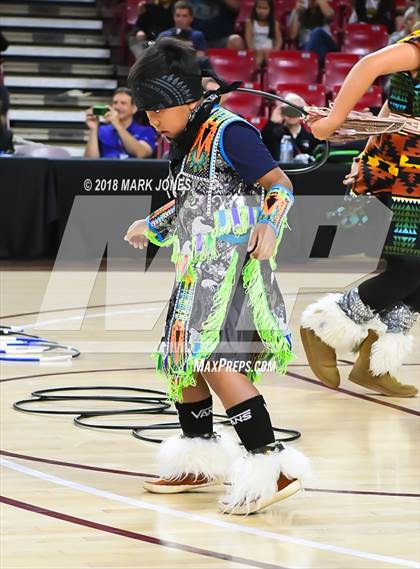 Thumbnail 3 in Alchesay vs. Page - Native American Basketball Classic photogallery.
