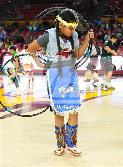 Thumbnail 1 in Alchesay vs. Page - Native American Basketball Classic photogallery.