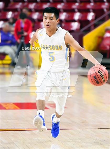 Thumbnail 3 in Alchesay vs. Page - Native American Basketball Classic photogallery.