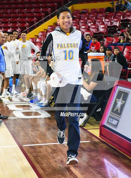 Thumbnail 3 in Alchesay vs. Page - Native American Basketball Classic photogallery.