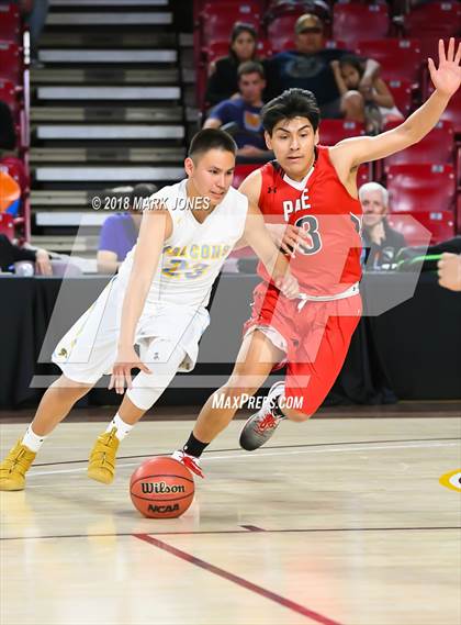 Thumbnail 3 in Alchesay vs. Page - Native American Basketball Classic photogallery.