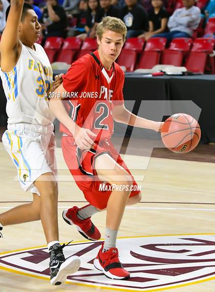 Thumbnail 1 in Alchesay vs. Page - Native American Basketball Classic photogallery.