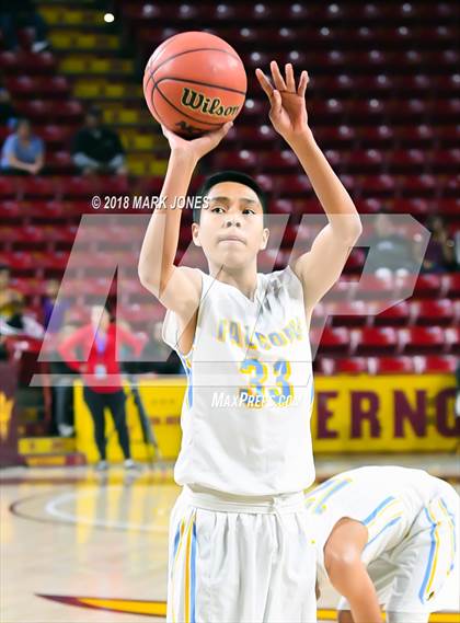 Thumbnail 3 in Alchesay vs. Page - Native American Basketball Classic photogallery.
