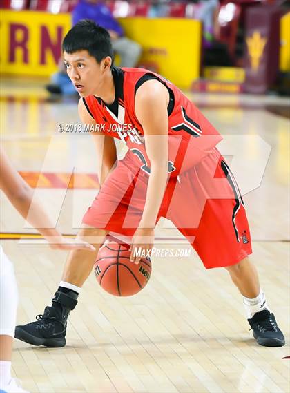 Thumbnail 3 in Alchesay vs. Page - Native American Basketball Classic photogallery.