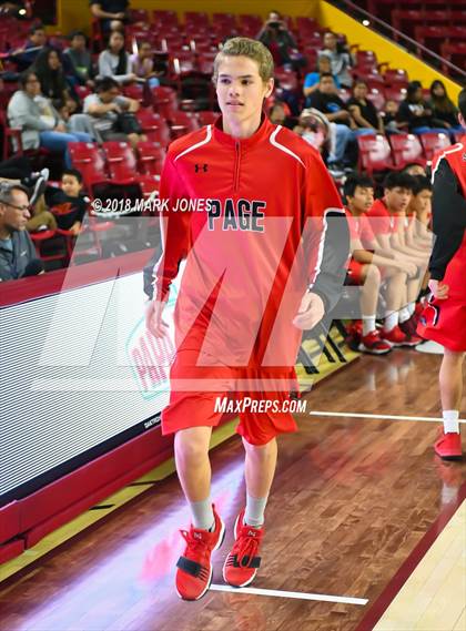 Thumbnail 3 in Alchesay vs. Page - Native American Basketball Classic photogallery.