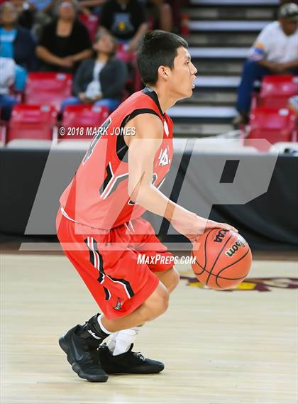 Thumbnail 3 in Alchesay vs. Page - Native American Basketball Classic photogallery.