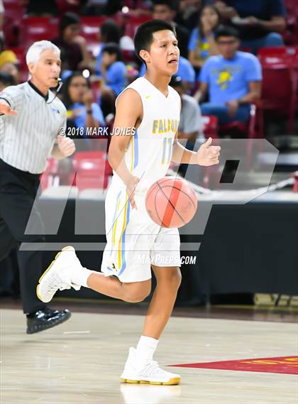 Thumbnail 3 in Alchesay vs. Page - Native American Basketball Classic photogallery.