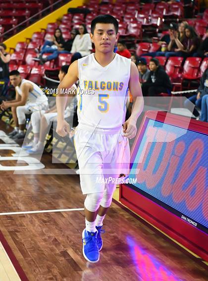 Thumbnail 2 in Alchesay vs. Page - Native American Basketball Classic photogallery.